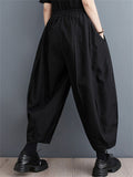 Stylish High-Rise Oversized Pleated Harem Pants for Women