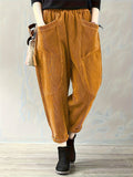 Female Super Comfy Corduroy Pants for Autumn & Winter