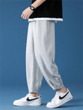 Men's Summer Sports Stretchy Ice Silk Quick-Dry Casual Pants