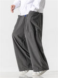 Men's Hip-Hop Exaggerated Pocket Corduroy Straight-Leg Pants