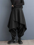 Women's Punk Style Multi-Layered Oversized Lantern Pants