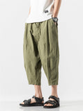 Men's Solid Color Lightweight Loose Style Pants