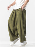 Men's Trendy Cozy Cotton Linen Casual Straight-Leg Pants