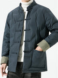 Chinese Style Men's Trendy Skin-friendly Winter Down Jackets