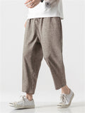 Oriental Style Men's Lightweight Pants for Daily Wear