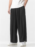 Men's Trendy Cozy Cotton Linen Casual Straight-Leg Pants