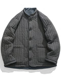 Men's Chinese Style Reversible Cotton-padded Coats