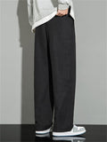 Men's Trendy Streetwear Solid Color Relaxed Pants