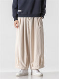 Men‘s Vintage Trend Corduroy Textured Loose Pants