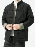 Chinese Style Men's Trendy Skin-friendly Winter Down Jackets