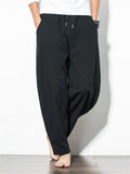 Casual Cozy Drawstring Linen Pants for Men