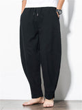 Casual Cozy Drawstring Linen Pants for Men