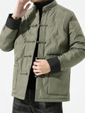 Chinese Style Men's Trendy Skin-friendly Winter Down Jackets