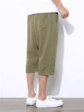 Men's Fashionable Summer Cropped Harem Pants