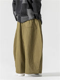 Male Winter Fleece Lined Casual Oversized Pants