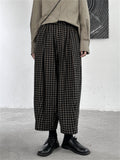 Women's Spring Plaid Relaxed Harem Pants