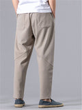 Comfort Elastic Waist Casual Pants For Men