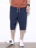 Men's Fashionable Summer Cropped Harem Pants