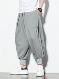 Men's Casual Breathable Sports Ankle-Tied Lantern Pants