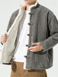 Men's New Year Joyful Stand Collar Warm Padded Coat