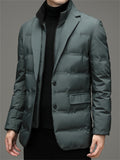 Male Cold-proof Down Jacket Winter Fashion Suit Coats