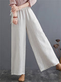 Lady Unique Side Lace-up Floor-length Leisure Pants