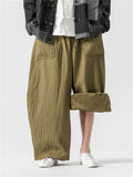 Male Winter Fleece Lined Casual Oversized Pants