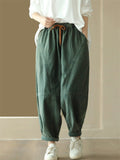 Women's Sports Casual High-Rise Autumn Drawstring Harem Pants