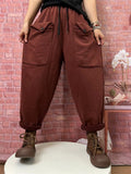 Personalized Casual Thickened Plus Velvet Harem Pants for Women