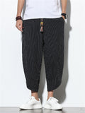 Cool & Comfy Striped Cotton Pants for Men