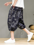 Men's Fashion Printed Casual Large Size Pants