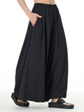 Women's Casual Pleated Wide Leg Pants