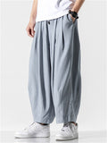 Men's Baggy Drawstring Lantern Pants