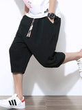 Men's Fashionable Summer Cropped Harem Pants