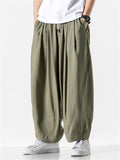 Men's Baggy Drawstring Lantern Pants