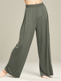 Female Strechy Spring Summer High-Rise Trouser