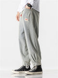 Men's Cool Japanese High Street Drawstring Washed Effect Jeans