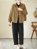 Women's Temperament Rhombus Checked Slimming Jacket