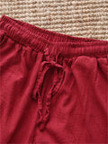 Women's Summer Comfortable Linen Yoga Wide Leg Pants