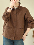 Women's Temperament Rhombus Checked Slimming Jacket