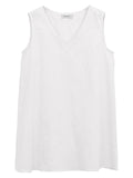 Female Lightweight Simple V-Neck Sleeveless Vest Shirts