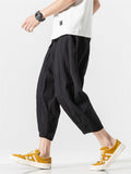 Men's Solid Color Lightweight Loose Style Pants