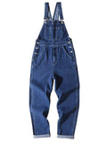 Men's Classic Wear Resistant Loose Denim Overalls