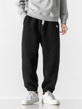 Men's Winter Trend Large Size Faux Woollen Sweatpants