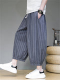 Popular Casual Striped Harem Pants for Men