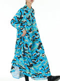 Plus Size Casual Printed Dress for Women