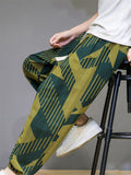 Casual Printed Men's Harem Pants