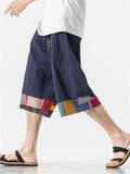 Chinese Style Retro Beach Pants For Men