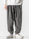 Men Corduroy Harem Pants