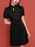 Chinese Cheongsam Style Dress For Young Lady